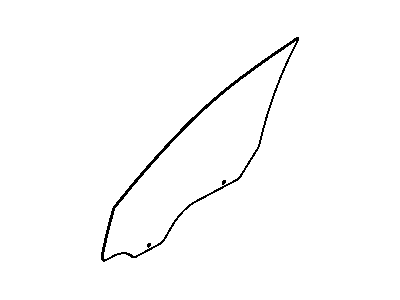 Mopar 5074211AD Glass Front Door