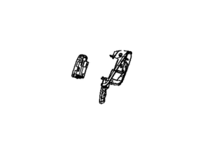 Chrysler 5SD00DX9AG HANDLE Seat Back