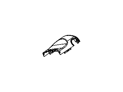 Jeep 1JE43BD1AA SHROUD Steering Column Upper