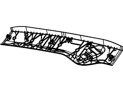Ram 1HM84BD1AD MOLDING Rear Header