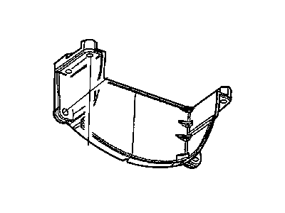 Jeep 53020885 COVER Dust Structural