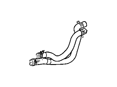 Chrysler 5058672AF HOSE Heater Return