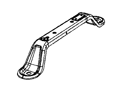 Jeep 68003072AA RISER Seat Left Inboard
