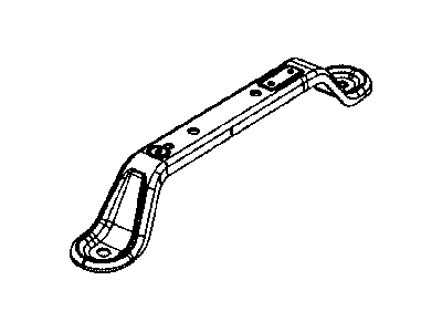 Jeep 68003036AA RISER Seat Right Inboard