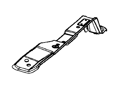 Jeep 68003035AA RISER Seat Left Outboard