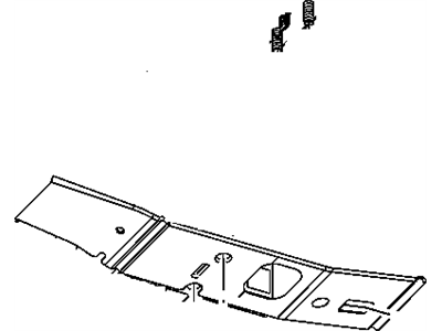 Jeep 52059352AA STUD PLATE