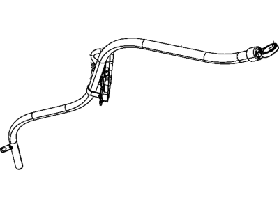 Dodge 53034187AB TUBE Transmission Oil Filler