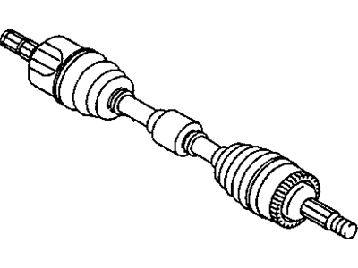Chrysler Sebring Axle Shaft - MR357811