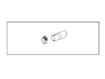 Jeep 82208439AD EXHAUST TIP Tailpipe
