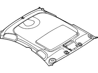 Dodge 1AR051L2AA HEADLINER