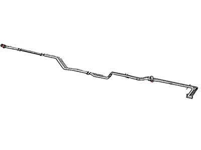 Dodge 5066520AA LINE Auxiliary A/C Suction