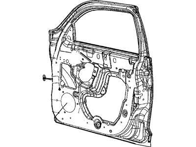 Chrysler 5067247AB PANEL Front Door Outer