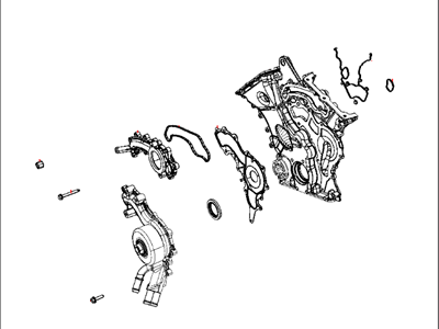 Ram Timing Cover - 4893188AA