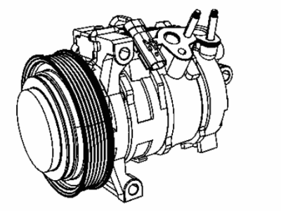 Jeep A/C Compressor - 68021835AE