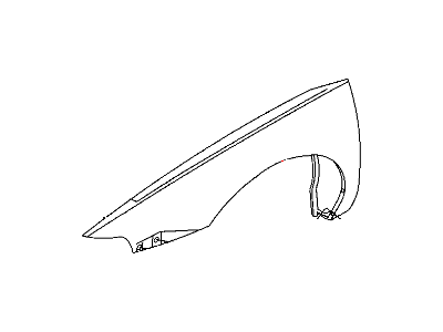 Dodge Intrepid Fender - 4580599