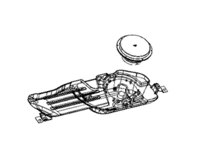 Ram Car Speakers - 68381638AA