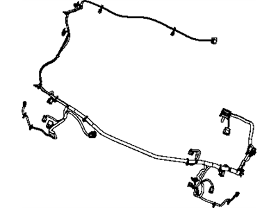 Dodge 68057851AA WIRING Front End Lighting