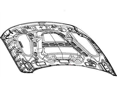 Ram Hood - 55372244AG