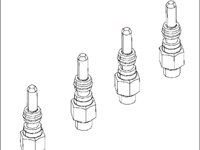 Ram Glow Plug - 68419473AA