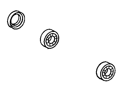 Dodge 5103579AA HUB AND BEARING PACKAGE Kit