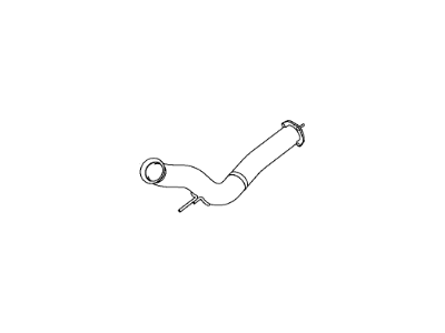 Ram 68087111AH PIPE Exhaust Front