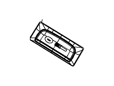Ram 1LZ48BD1AA BEZEL Flashlight