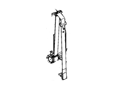 Mopar ZV70DX9AC Seat Belt Rear