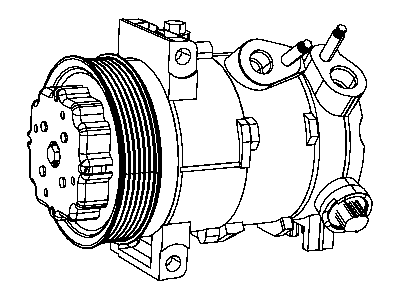 Dodge Journey A/C Compressor - 55111426AC