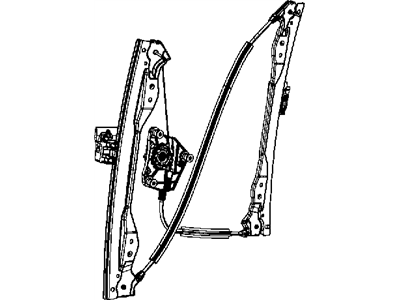 Mopar 68027865AA Regulator Front Door Window