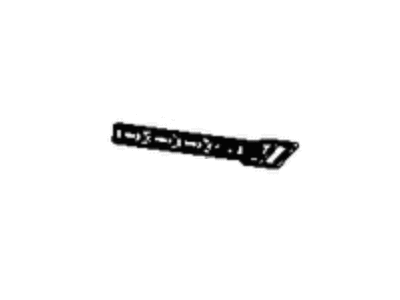 Dodge 68325386AA NAMEPLATE Grille Dodge