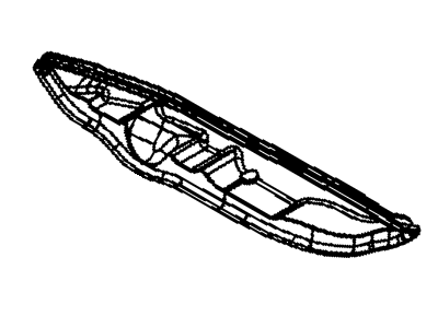 Mopar 5008925AB Silencer Fender To Hinge Pillar