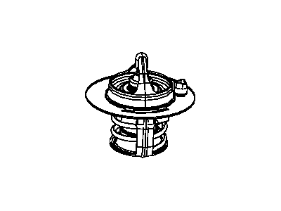 Dodge 68023515AA THERMOSTAT PACKAGE Engine Coolant Includes: Seal