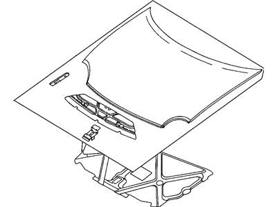 Mopar 5008553AB Silencer Hood