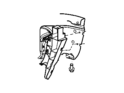 Dodge 55077374AC BRACKET Support Front