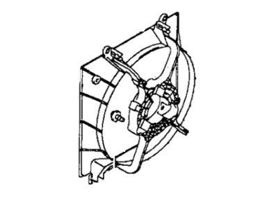 Chrysler Sebring Fan Shroud - MB924137