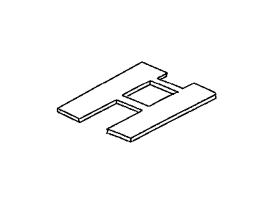 Dodge 5008350AA PAD Front Floor Pan