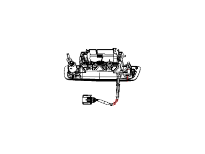 Ram 56038978AC CAMERA Rear View