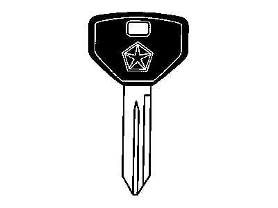 Dodge 55075487 KEY Blank