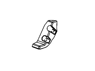 Chrysler 5291615AC SUPPORT Footrest