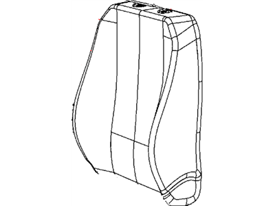Mopar 5LT83DX9AA Cover Front Seat Back
