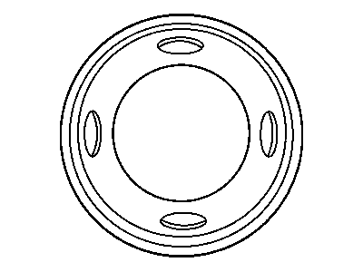 Dodge 52057937 SKINS Wheel Chrome  16x6.0