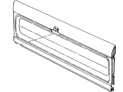 Dodge D250 Door Check - 3494077