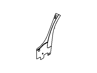 Chrysler 4389616AA EXTENSION Quarter Panel