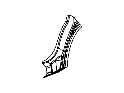 Dodge 5115090AA REINFORCEMENT Body Side Aperture