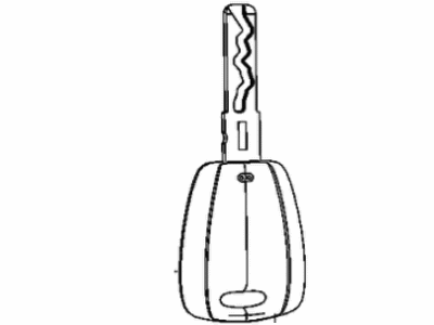 Ram ProMaster 2500 Car Key - 68224013CP