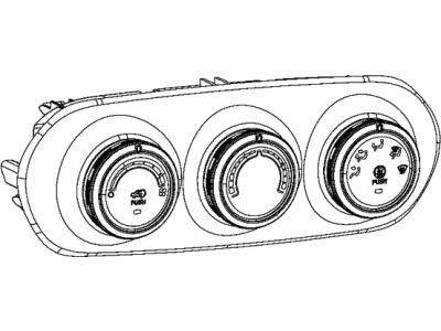Jeep Renegade A/C Switch - 6CY57LXHAA