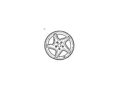 Chrysler Sebring Spare Wheel - MR761494