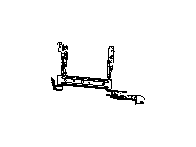 Mopar 68061726AA Instrument Panel Lower Bracket