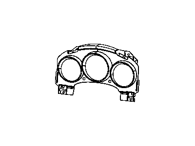 Dodge 1JW581X9AB BEZEL Instrument Cluster