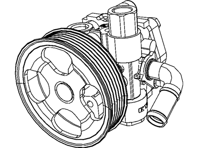 Chrysler Power Steering Pump - 5151017AD